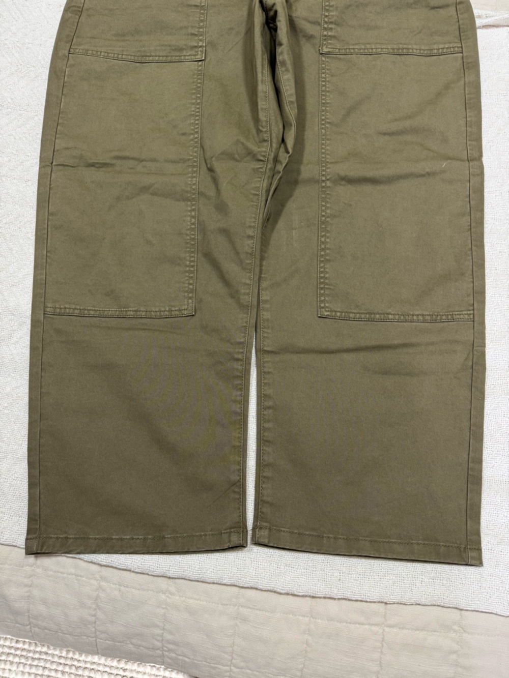 Barrel mid rise jeans Banana Republic size 14 NEW color campground - Picture 6 of 10